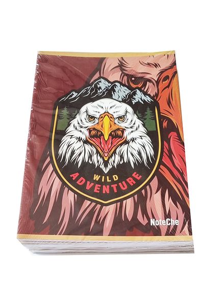 Modellino A4 Liniar 40 Foi Çetinkaya Wild Adventure - 12 Caiete de școală