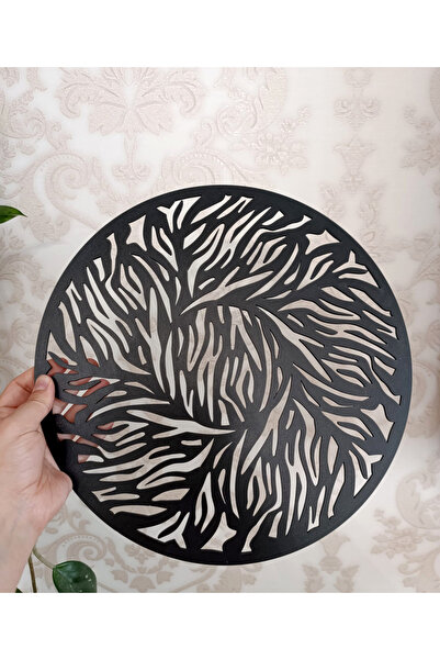 ONAT Sanat ve Tasarım Atölyesi 6'lı Ahşap Amerikan Servis Lüks Supla