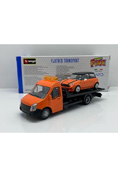 Burago 1.43 ÖLÇEK KÜÇÜK BOY BURAGO MARKA LİSANSLI ARAÇ TAŞIYICI+(1.43 ÖLÇEK M...
