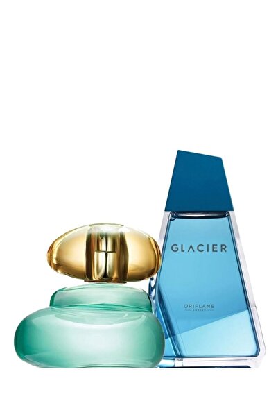 Oriflame Elvie Edt 50 ml Kadın Parfüm ve Glacier Edt 100 ml Erkek Parfüm