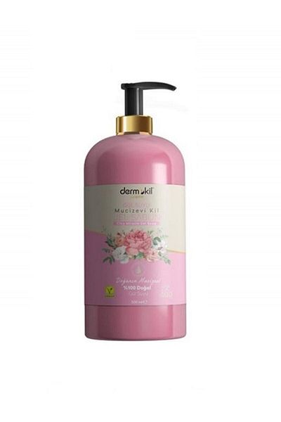 Dormina Dermokil 500 Ml Rose Water - Miraculous Clay Gel Hand Soap