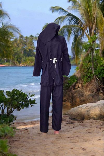ÇEÇEN HOME 4 Pieces - Full Covered, Water Repellent, Quick Dry Zippered Hijab Swimsuit