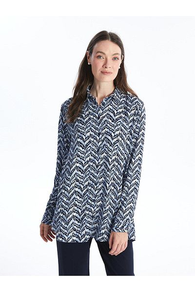 LC Waikiki LCW Grace - Patterned Women's Shirt Tunic