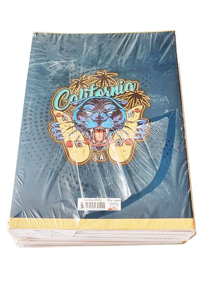 Modellino Α4 Καρό 60 Φύλλων Çetinkaya Wild Adventure - 12 Σχολικά Τετράδια