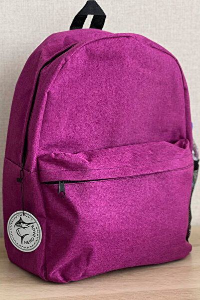 NEMO BAGS Fuchsia Unisex School and Travel Bag - Water Repellent Fabric, Spor...