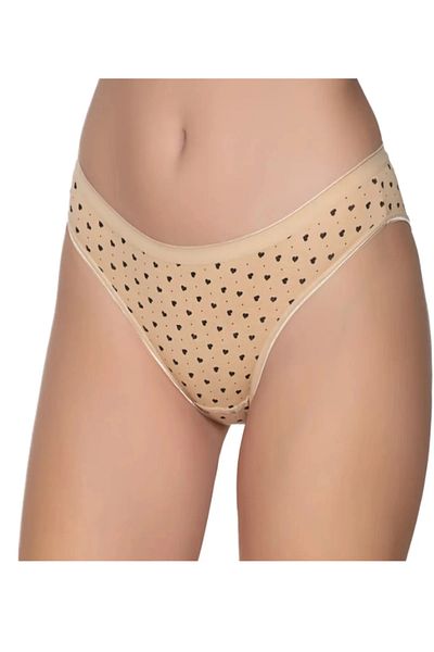PİERLES Chiloți bikini colorați din Lycra pentru femei - Pachet de 6