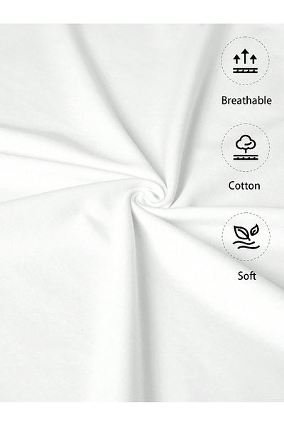 Bengi Clothing Λευκό εμπριμέ γυναικείο Crop Top - Y2k κοντομάνικη μπλούζα