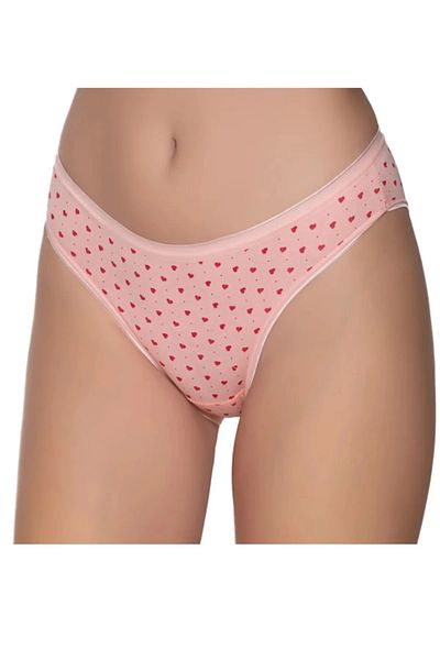 PİERLES Chiloți bikini colorați din Lycra pentru femei - Pachet de 6