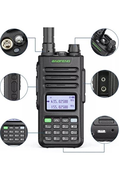 BAOFENG Uv-13 Pro Taktikal Anten Siyah