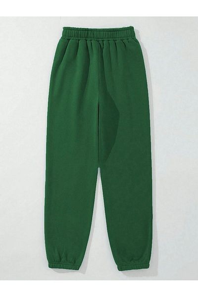 Mythologie Ψηλόμεσο χειμερινό παντελόνι Daytona Beach - Nefti Green Printed Jogger
