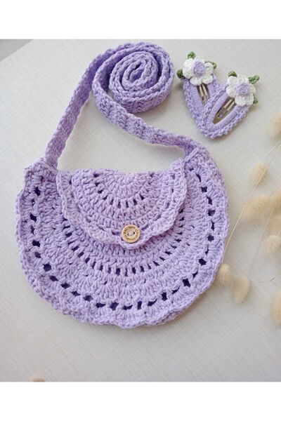 Kadın Girişimciler Atölyesi Ръчно изработена детска чанта и комплект от 2 бро...