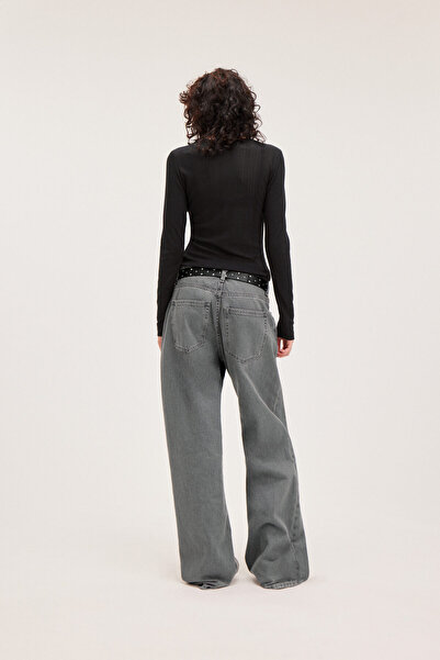 Monki Emma Women's Black Blouse - 121930200124 Model