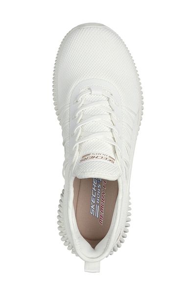 SKECHERS Bílé tenisky - BOBS GEO -117417OFWT