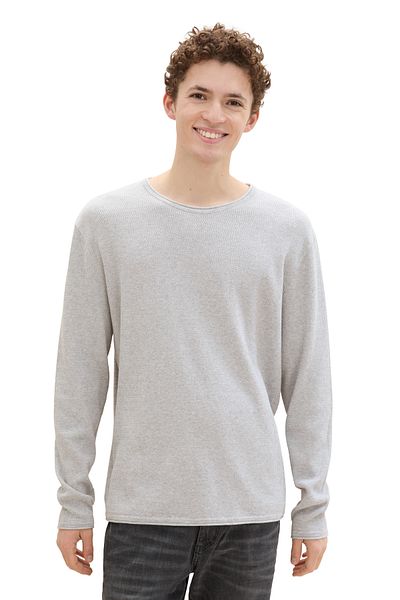 Tom Tailor Denim Texturált Role Edge Knit