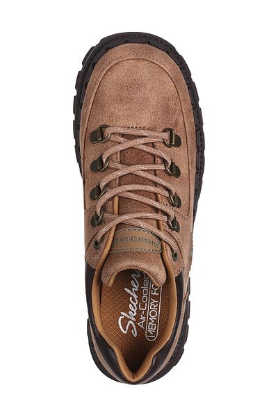 SKECHERS Hnědé vycházkové boty