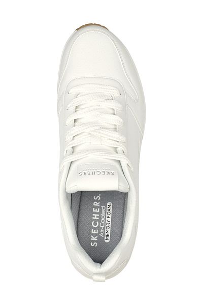 SKECHERS Weiße Herrensneaker - Uno Hideaway 232152 Wht