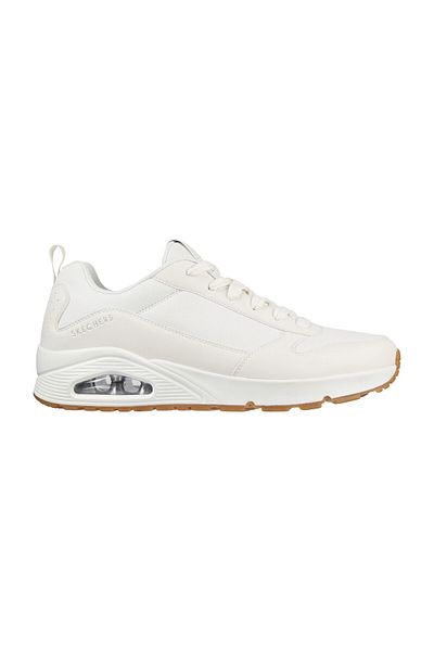 SKECHERS Weiße Herrensneaker - Uno Hideaway 232152 Wht