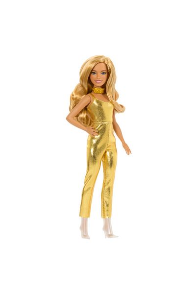Barbie حفلة أطفال ساحرة باللون الذهبي - HRH19