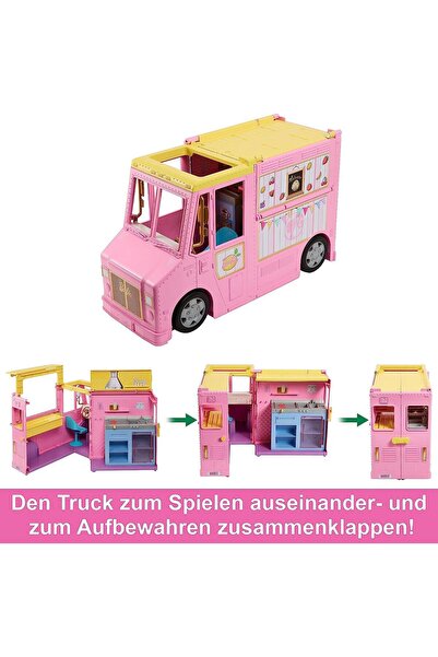 Barbie 'nin Limonata Aracı 25 parçalı Barbie'nin Limonata Aracı HPL71