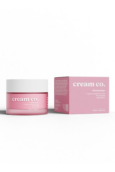 Cream Co. 50 ml Moisturizer - Moisturizing, Skin Tone Equalizing, Brightening Face Cream