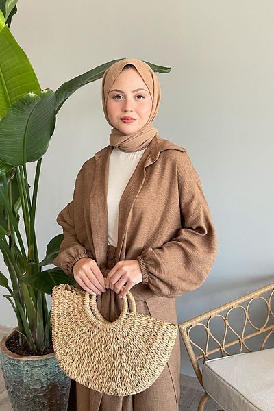 InStyle Ежедневен двоен комплект Camel - детайлна цепка Vema