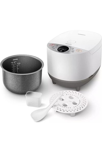 Philips طباخ أرز رقمي، HD4515/55، 790 واط، اختيار ممتاز، سهل التنظيف، جودة عا...