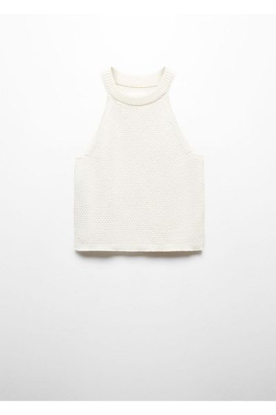 MANGO Kids Μπλούζα από πλεκτά Koton