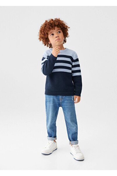 MANGO Baby Striped Knitwear Sweater