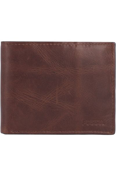Fossil Derrick Geldbörse RFID Leder 11 cm