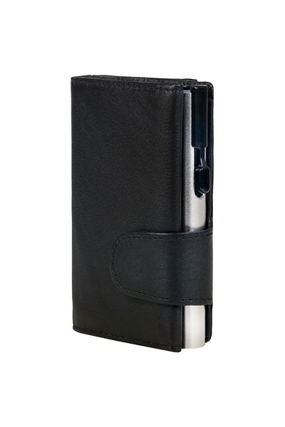 Alassio Credit card case RFID protection Leather 10 cm