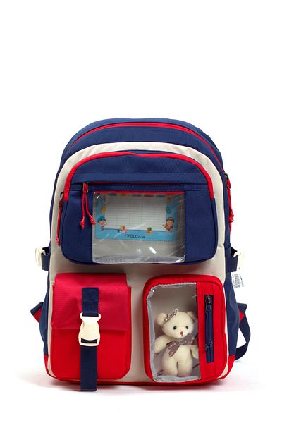 By Hakan My Polo 2020 - First School Bag and Backpack, NAVY BLUE