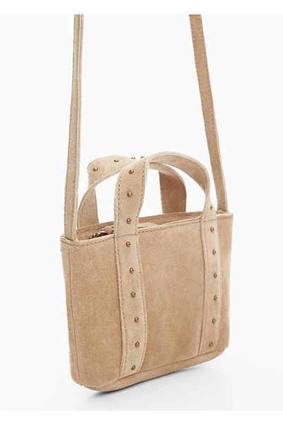 MANGO Kids Beige Shoulder Bag for Kids