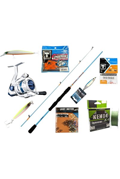 Okuma Aria 1000a Painting Silver+Okuma Fuel Spin 2.28cm 2-12gr Lrf Olta Seti