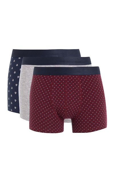 DeFacto D7548ax24au Σετ Boxer 3 τεμαχίων Regular Fit