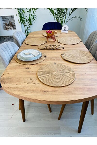 bestiva 12 Piece Wicker Jute Presentation Plate and Under Cup - American Service