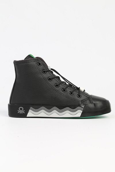 Benetton ®| BN-31145 - 3394 Black - Kids Sneakers
