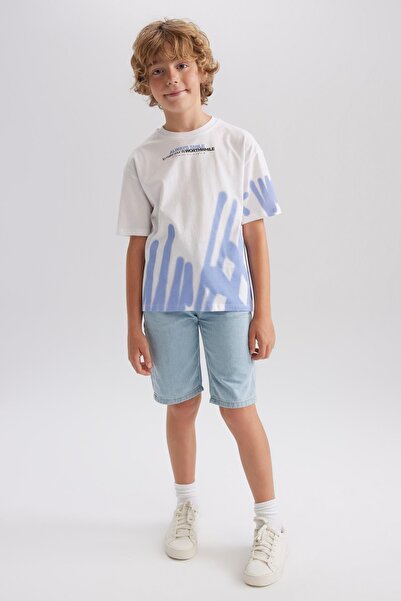 DeFacto Αγόρι Jean Short A4124a823sm