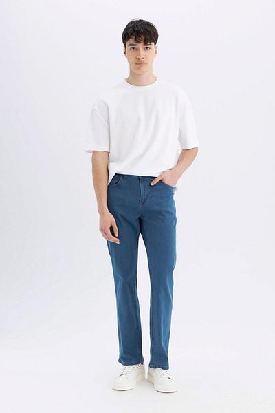 DeFacto Diago-Jeanshose mit hoher Taille und weitem Bein - Comfort Fit D2403AX24SM
