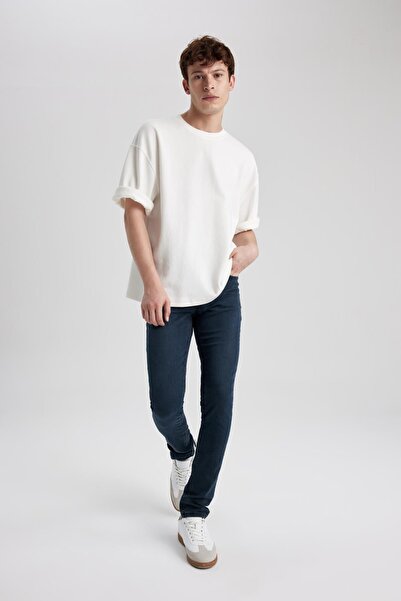 DeFacto Super Skinny Fit Narrowest Fit Regular Pas Extra Narrow Leg Jean Kalhoty C0567ax23au