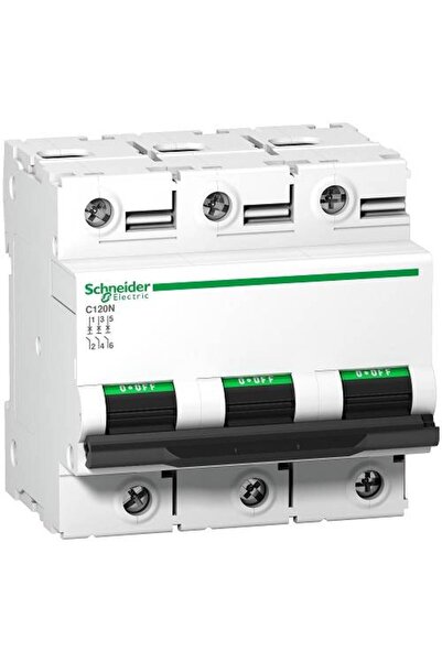SCHNEIDER 3X80A 10Ka C Tipi Otomatik Sigorta Acti9 C120N SN A9N18365