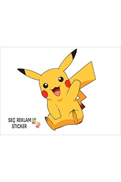 SEÇ Pıkachu Sticker Çok Amaçlı Sticker