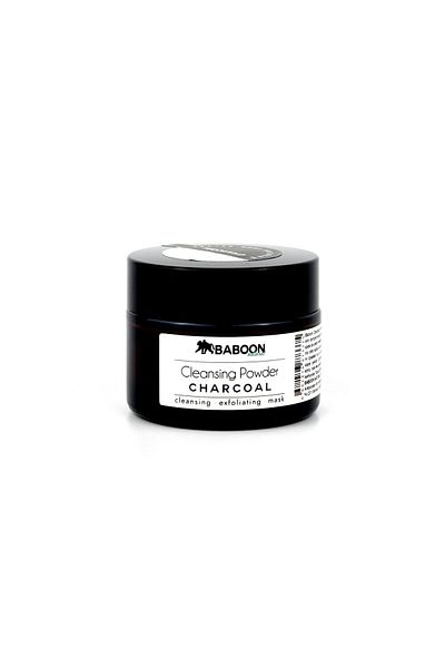 Baboon Natural Cleansing Powder - Activated Charcoal 25 g
