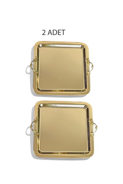 EVSTYLE Δίσκος God Square σε δύο τεμάχια με επίστρωση τιτανίου