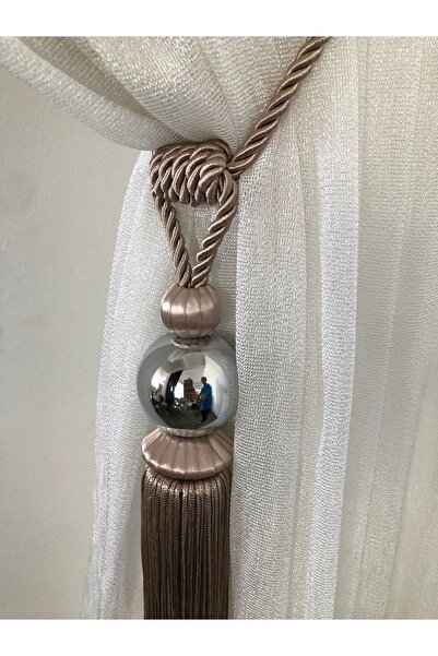 lovelyhome35 Vizon Gümüş Metal Toplu Tavan Toplama Kordonu