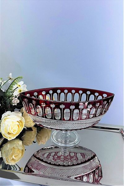 DECOSTYLE Arow Handmade Cut Decorated Footed Gondola