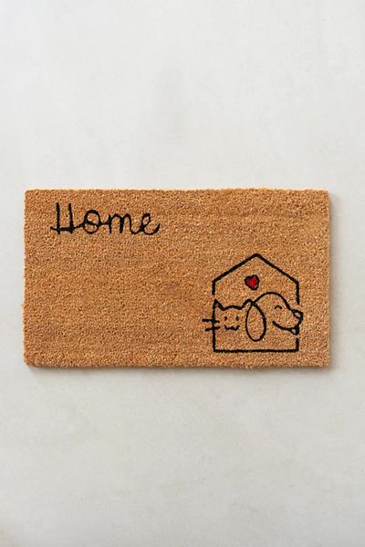 MODAPEK Koko Home - Non-Slip Built-in Textured Door Mat, Home Gift