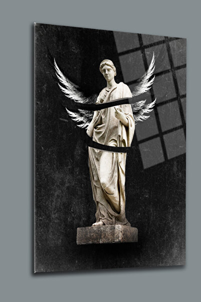 glassartdesign Statuie a zeiței pictură pe sticlă