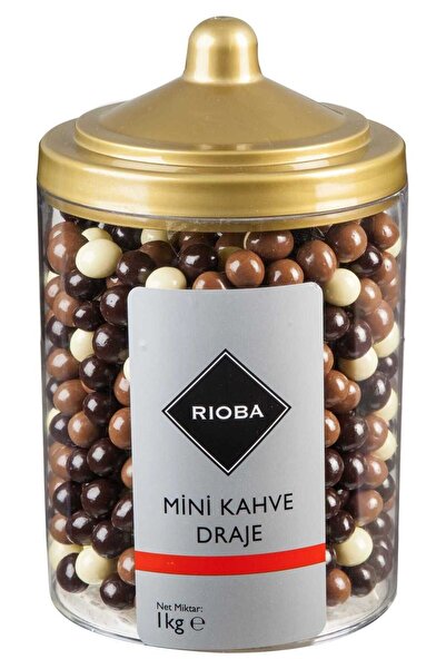Rioba Mini Kahve Draje 1KG Çikolata Tatlı Şekerleme