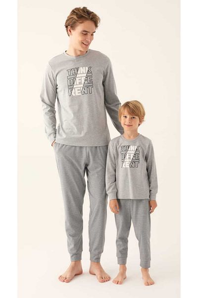 Arnetta Σετ πιτζάμες με απαλή υφή Father Son - Διαφορετικές τιμές