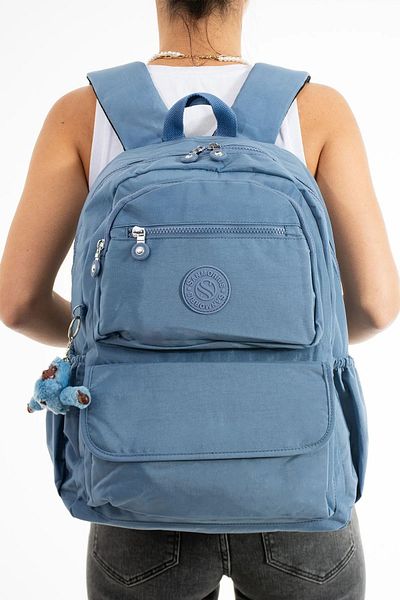 Lifonbag Rucsac de călătorie pentru școală, unisex, de dimensiuni mari, cu compartiment pentru laptop - țesătură rezistentă la apă